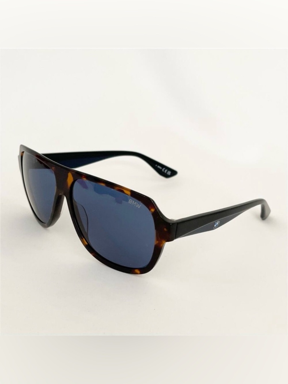 BMW Aviator BW0035 Sunglasses Blue Havana NIB